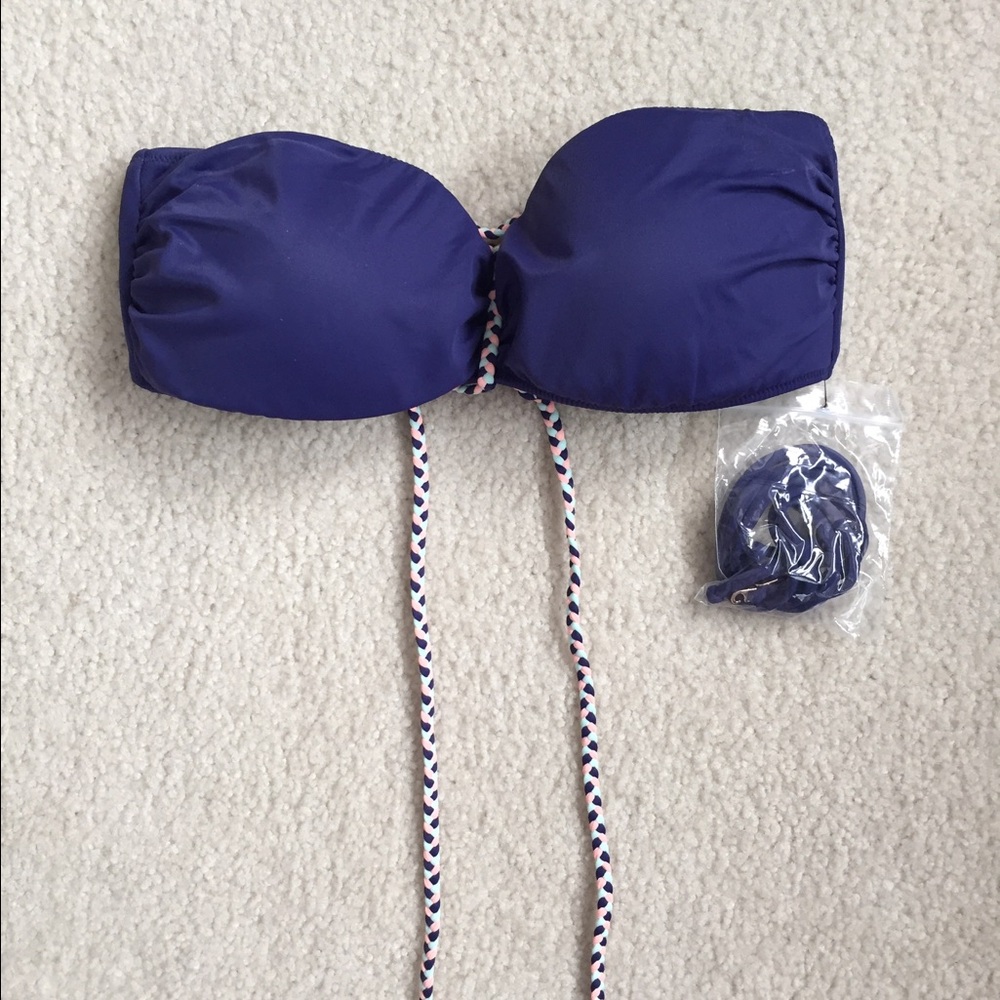 NWOT Victoria‎ secret bandeau swim top